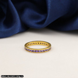 22KT Gold Women Daily Wear Ring WR61