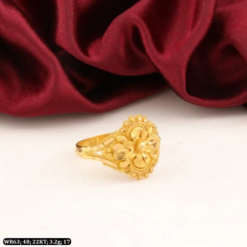 Buy Heartthrob Men's Gold Ring 22 KT yellow gold (4.06 gm). | Online By  Giriraj Jewellers